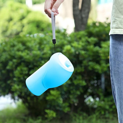 Portable Collapsible Dog Water Bottle - 550ml - Image 8