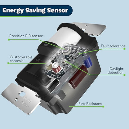 TOPGREENER in Wall PIR Motion Sensor Light Switch, Occupancy Sensor Switch - Image 4