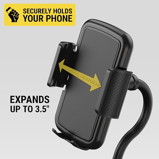 Scosche SUHVWDL-2XCES0 Universal Phone Mount, Rotatable Hands-Free Car Air - Image 3
