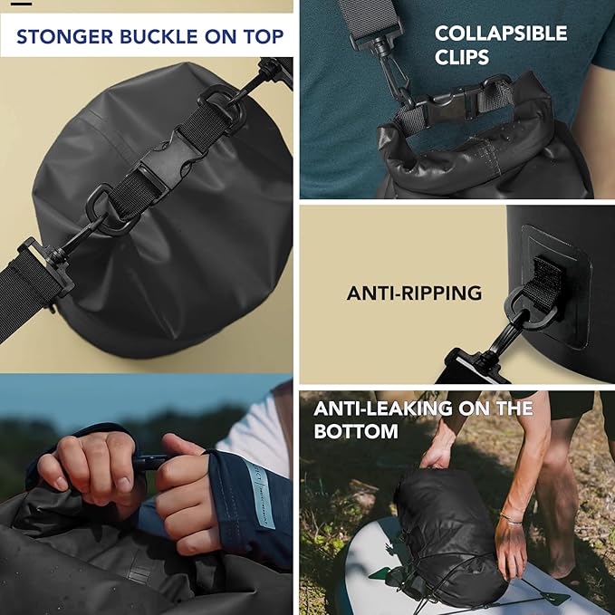 Unigear Dry Bag Waterproof, 2L/5L/10L/20L/30L/40L Floating and Lightweight Bags - Image 4