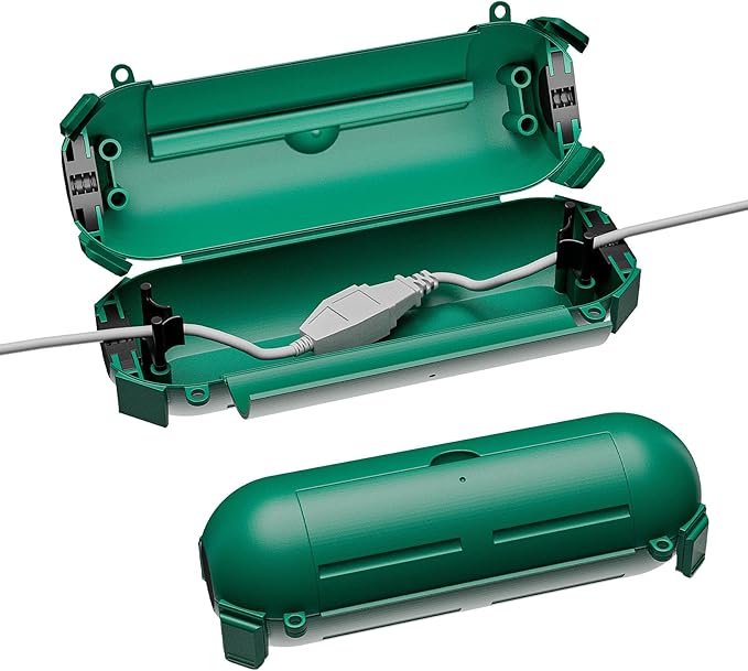 iwillink 2 Pack Outdoor Extension Cord Cover Waterproof by IWILLINK