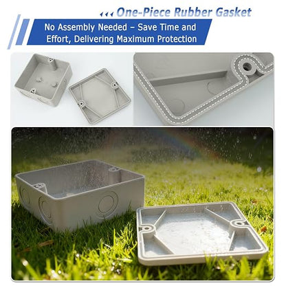 NineLeaf Junction Box, Waterproof Electrical Box IP66 Water Resistant Dustproof - Image 3