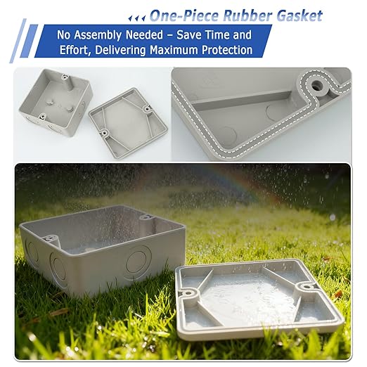 NineLeaf Junction Box, Waterproof Electrical Box IP66 Water Resistant Dustproof - Image 3
