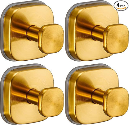 Suction Cup Hooks for Shower Heavy Duty No-Drill– Reusable Multi-Purpose Hooks by Supopular