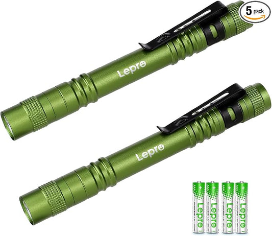 Lepro LED Pen Flashlights, Lightweight, Waterproof Pocket Flashlight by Lepro