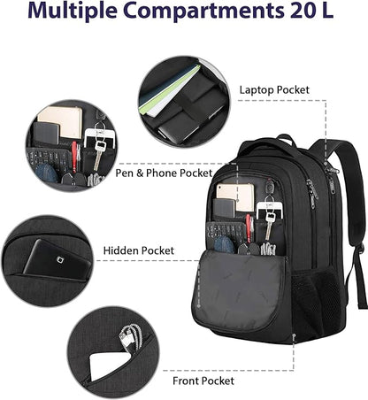 MATEIN 15.6 Inch Backpack for Men Women, 20 L Personal Item Casual Backpack - Image 5