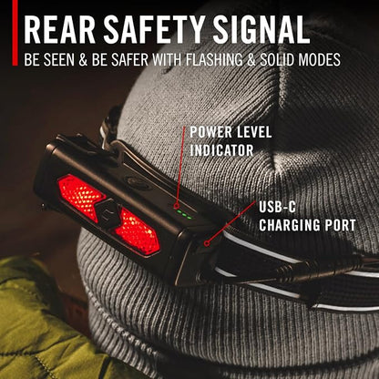 Coast RL35R Voice-Controlled 1100 Lumen Rechargeable LED Headlamp - Image 9