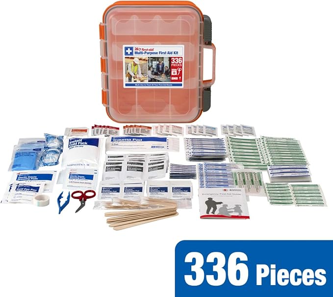 24/7 First Aid OSHA Compliant First aid Kit, All-Purpose 100-Person Emergency - Image 3