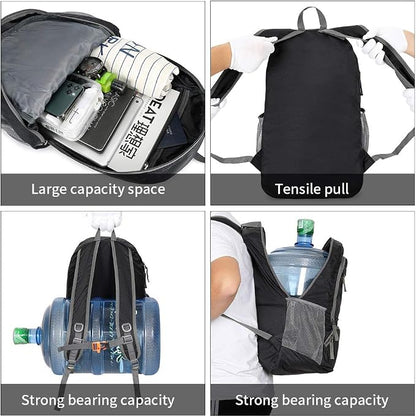 FENGDONG 35L Lightweight Foldable Waterproof Packable Travel Small Hiking - Image 5