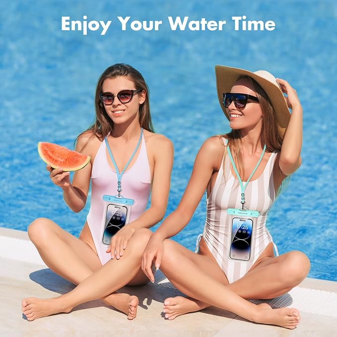 UNBREAKcable Waterproof Phone Pouch-2 Pack IPX8 Waterproof Phone Case - Image 8