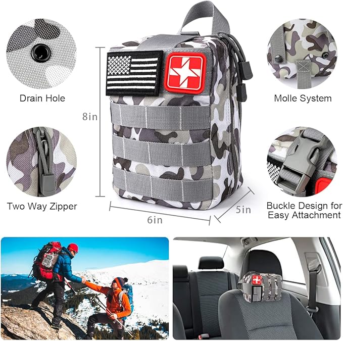 Survival Kit, Emergency Kit for Earthquake, Outdoor Adventure, Gifts for Men - Image 2