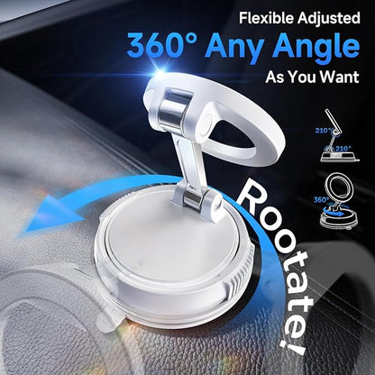 ANDERY Car Phone Holder for Magsafe 360° Adjustable Car Phone Mount, Phone - Image 4