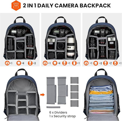 TARION Camera Bag Professional Camera Backpack Case - Image 3