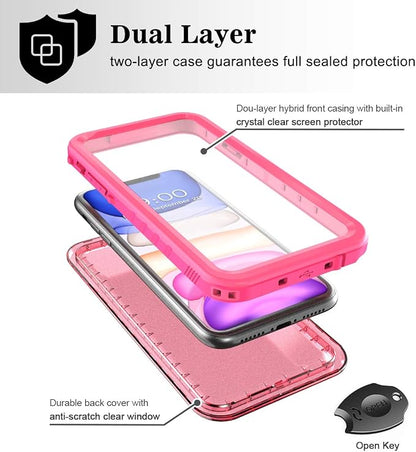 SPORTLINK Waterproof Case for iPhone 11, Full Body Heavy Duty Protection Full - Image 5