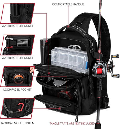 Fishing Sling Bag, Fishing Bag - Image 3