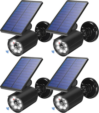 Solar Lights Outdoor Motion Sensor Flood Lights 2000LM IP67 Waterproof Security by CAHOUGSMTSolarLights