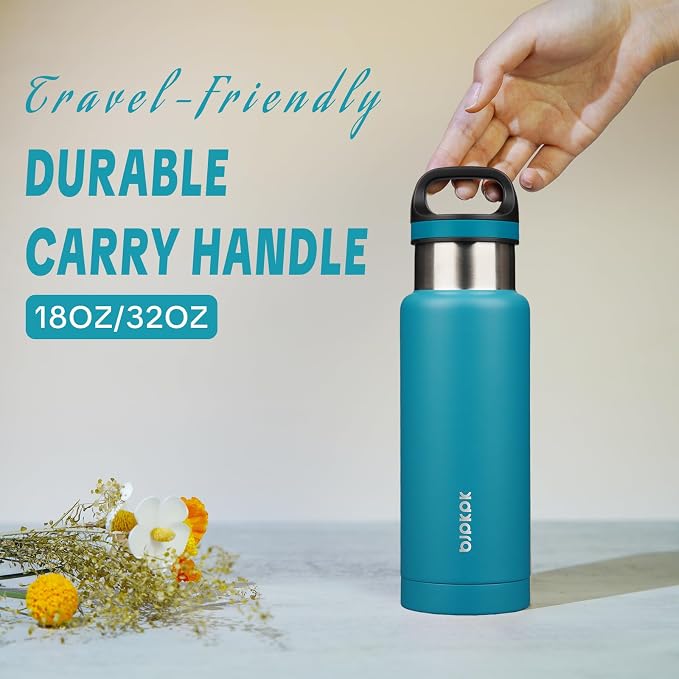 BJPKPK Insulated Water Bottle 18OZ Stainless Steel Water Bottle - Image 4