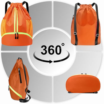 Hoedia Sports Drawstring Backpack - Image 7
