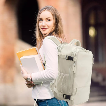 Hanples Travel Backpack for Women Men Large Carry On Person Item Flight - Image 9
