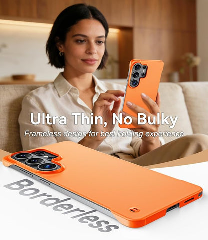 GRECAZO Slim Borderless for Samsung Galaxy S26 Plus Phone Case 6.7" Ultra-Thin - Image 3