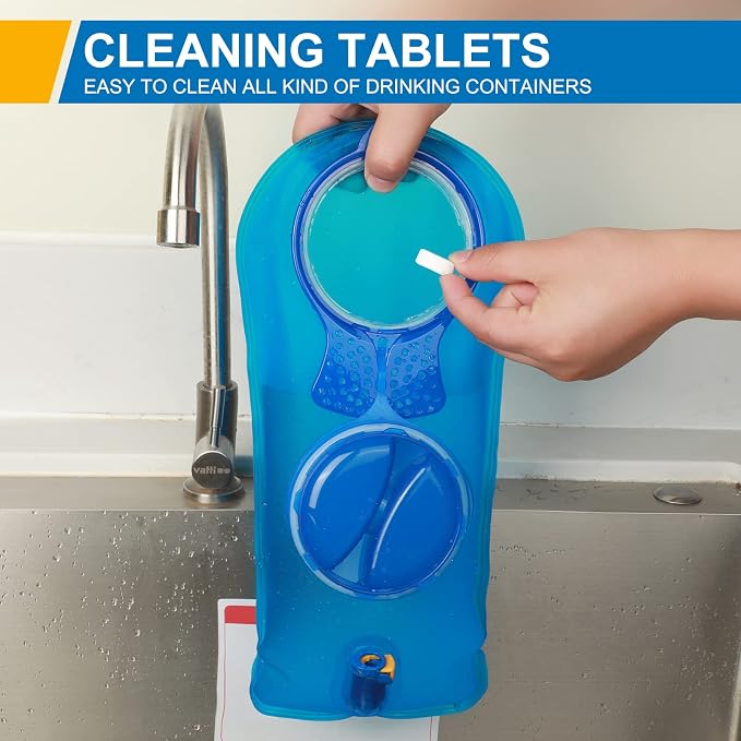 TAGVO Hydration Bladder Cleaning Kit, 6 in 1 Water Bladder Cleaner Set - Image 7