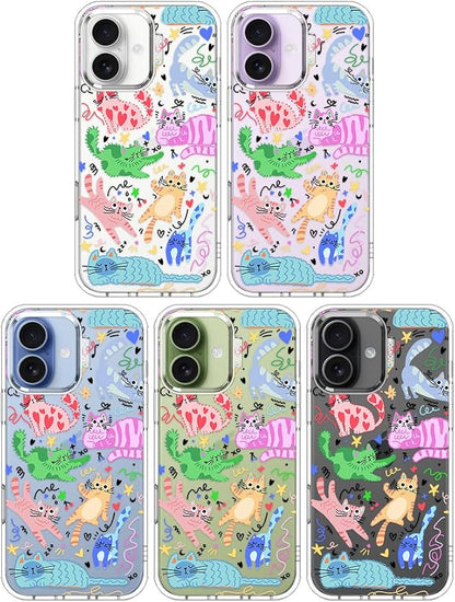 MOSNOVO for iPhone 17 Case, Shockproof Military-Grade Protection 6.6ft Drop - Image 3