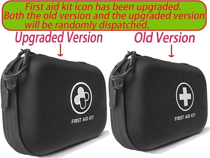 First Aid Kit 150 Piece Waterproof Hard Shell Emergency Medical Kit - Image 2