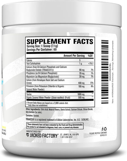 Jacked Factory HYDRASURGE Electrolyte Powder - Image 8
