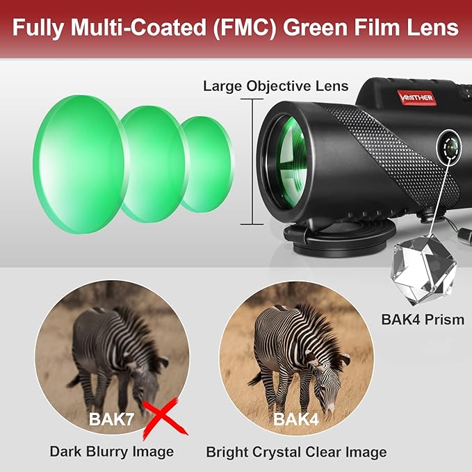 80x100 Monocular Telescope for Smartphones - Image 3
