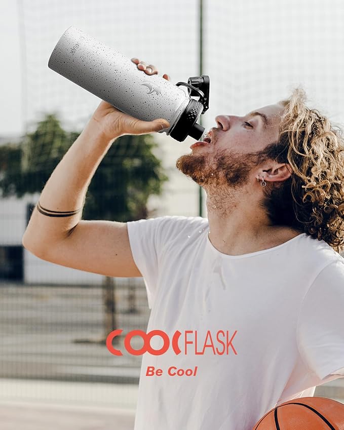 Coolflask Water Bottle 24 oz Insulated - Image 6