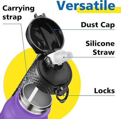 han's bottle Sports Water Bottle - 32 Oz - Image 3