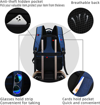 DUSLANG 17 Inch Laptop Backpack - Image 5
