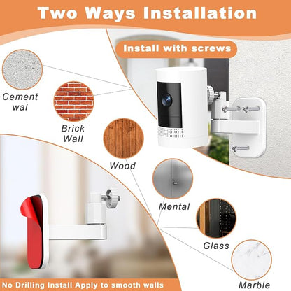 2Pack Ring Camera Wall Mount, Compatible - Image 4