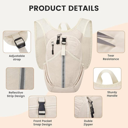 Small Hiking Backpack 10L- Lightweight Packable Foldable Backpack - Image 6
