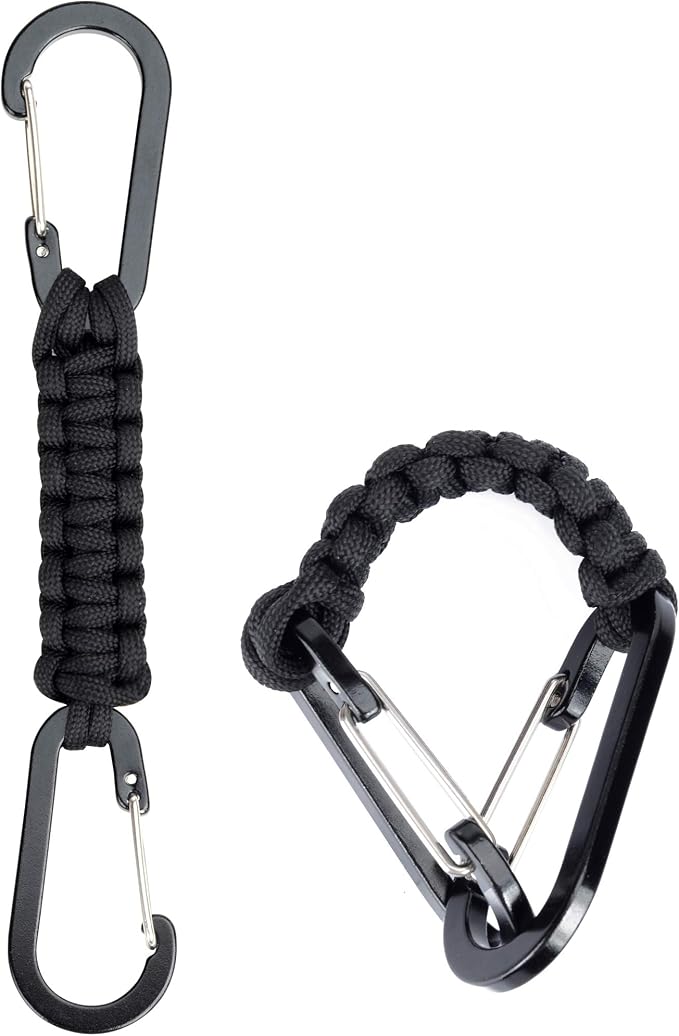 EOTW Paracord Keychain for Men Women Paracord Carabiner Backpack Keychain by EOTW
