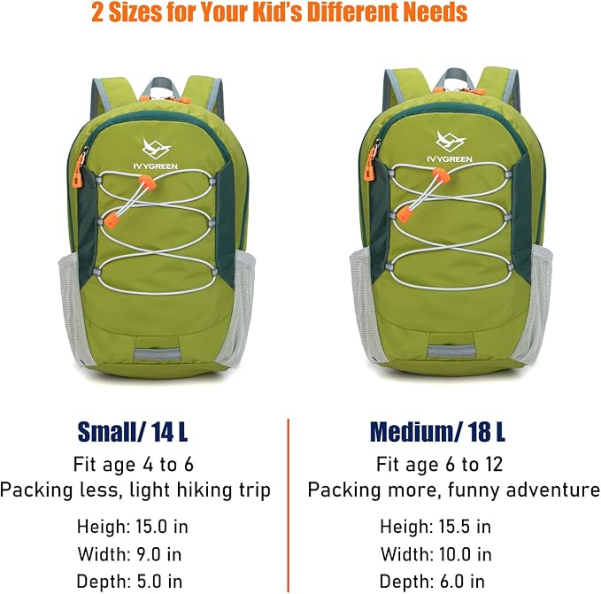 IVYGREEN Little Kids Hiking Backpack - Image 8