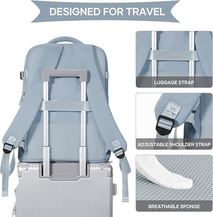 coowoz Travel Backpack For Women Men, Carry On Backpack, Hiking Backpack - Image 6