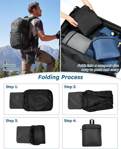 Small 20L Foldable Hiking Daypack - Image 5