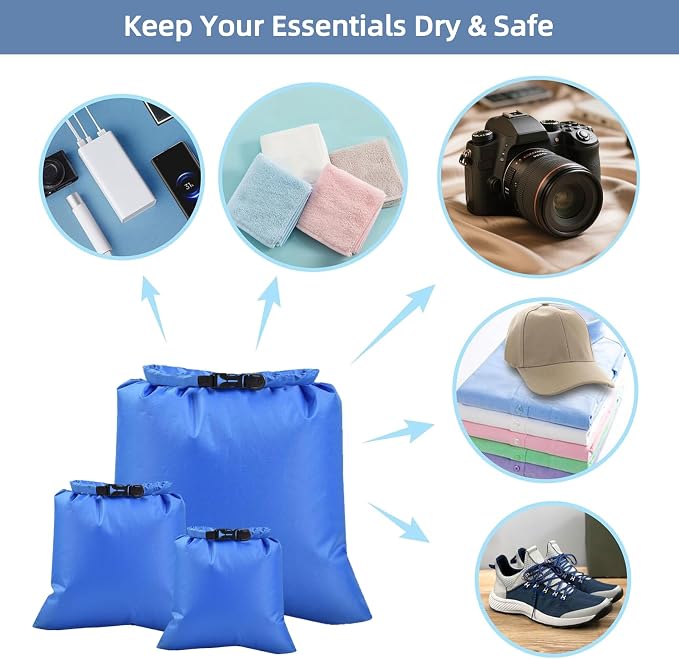 6PCS Dry Bags Waterproof, Lightweight Dry Bags - Image 5