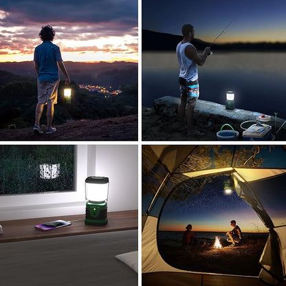 Lighting EVER 1000LM LED Camping Lantern Rechargeable, 4400mAh Power Bank - Image 8