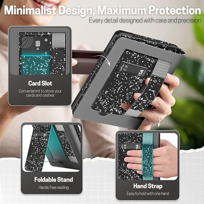 TNP Stand Case for Kindle Paperwhite 12th Generation 2024 / Kindle Colorsoft - Image 3