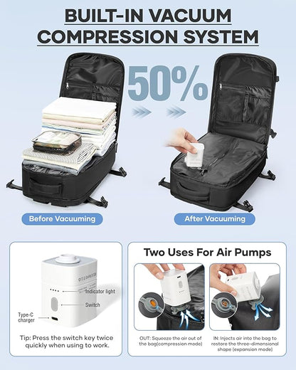 coofay Vacuum Backpack Travel - Image 3