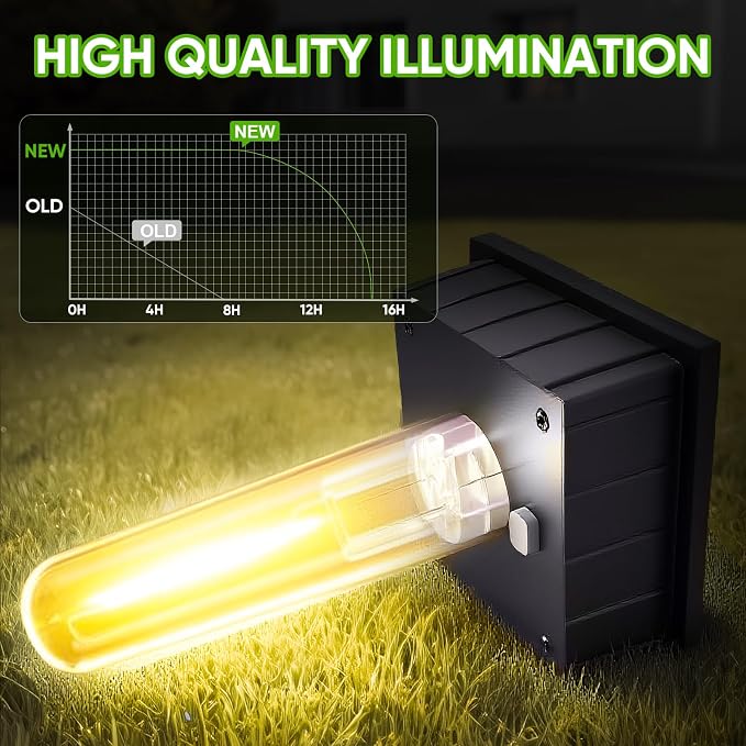 12 Pack Solar Pathway Lights Outdoor, IP65 Waterproof - Image 4