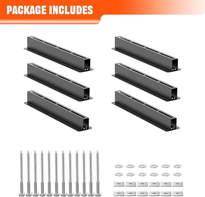 TORACK Garage Ceiling Bin Storage Rack, Adjustable Heavy Duty Overhead Tote - Image 9