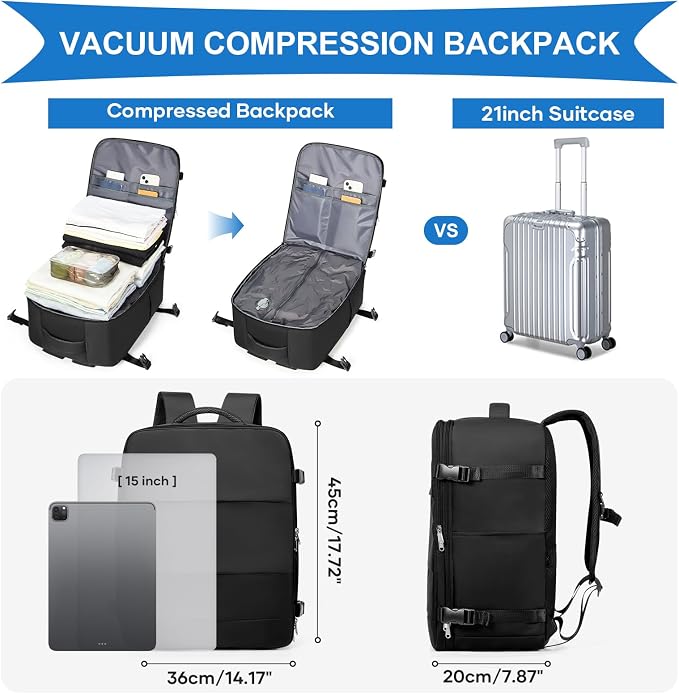 coowoz Vacuum Backpack Travel - Image 4