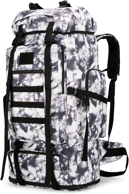 Hiking Backpack for Men 70L/100L Camping Backpack Military Rucksack Molle 3 by W+WINTMING