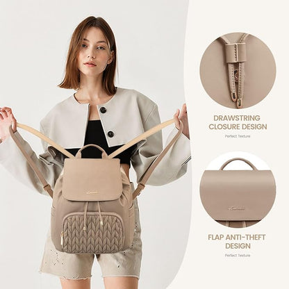 LOVEVOOK Mini Backpack for Women, Small Backpack Purse for Travel Work Cute - Image 7