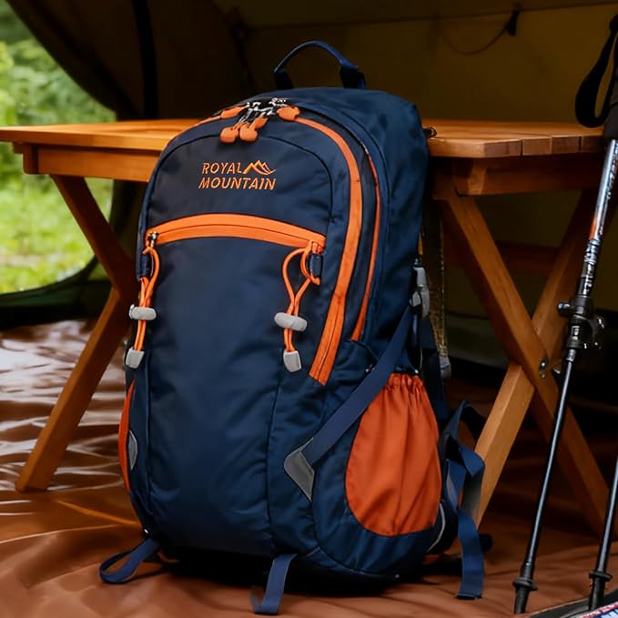 Hiking Backpack With Rain-cover, 30L Travel Backpacks - Image 8