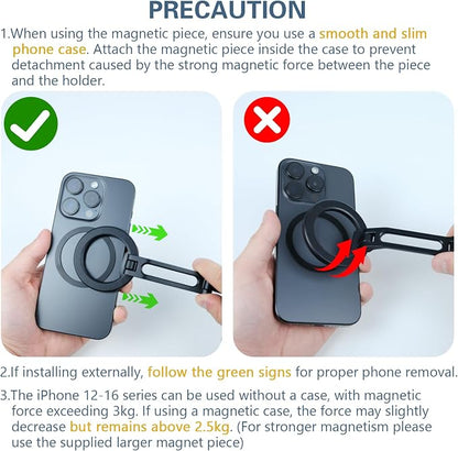 Beviliu Magnetic Neck Phone Holder - Image 9
