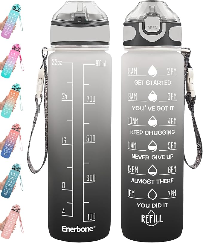 Enerbone 32 oz Drinking Water Bottle by Enerbone
